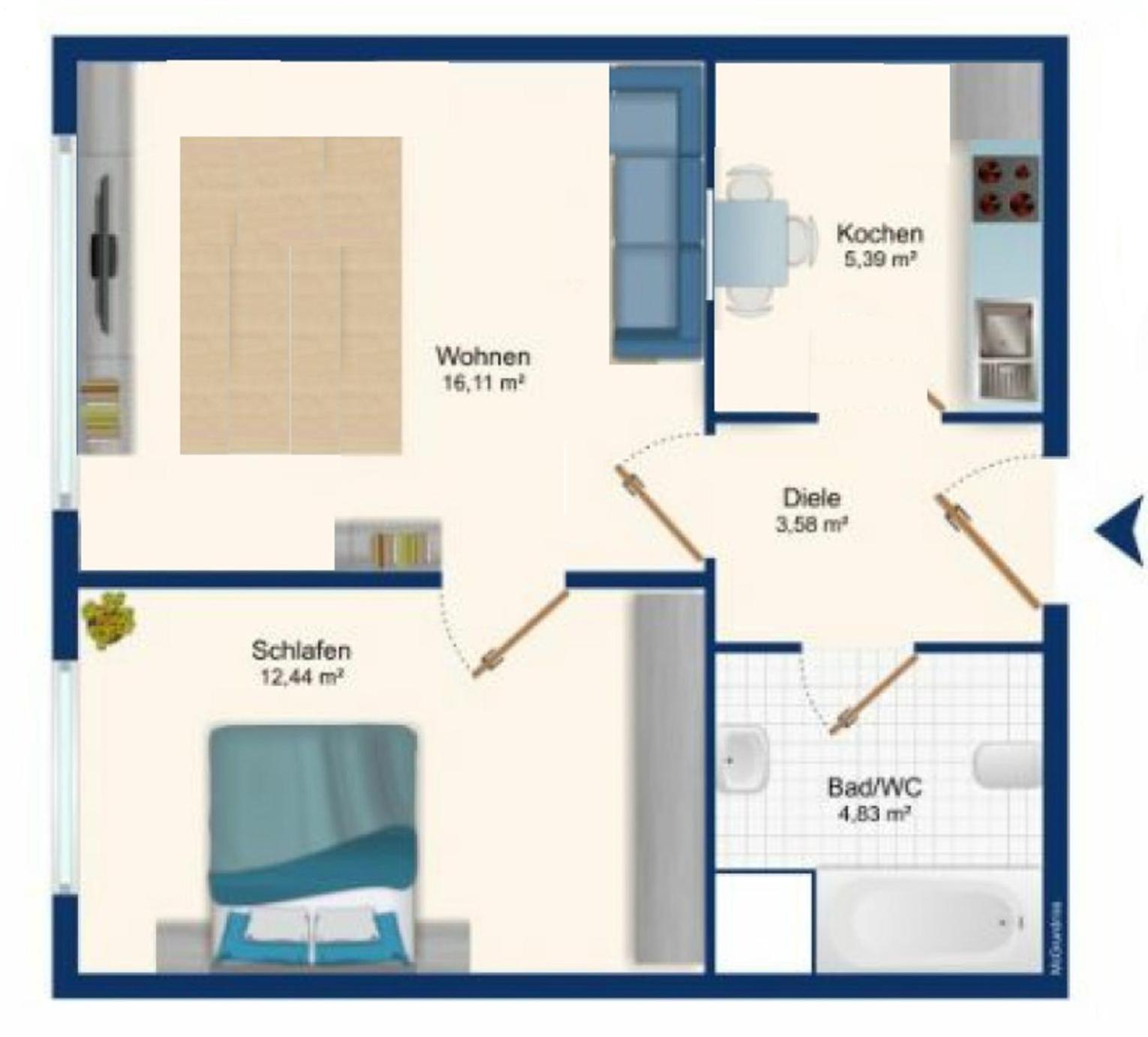 Family Suites & Parking Baden-Baden Rom bilde
