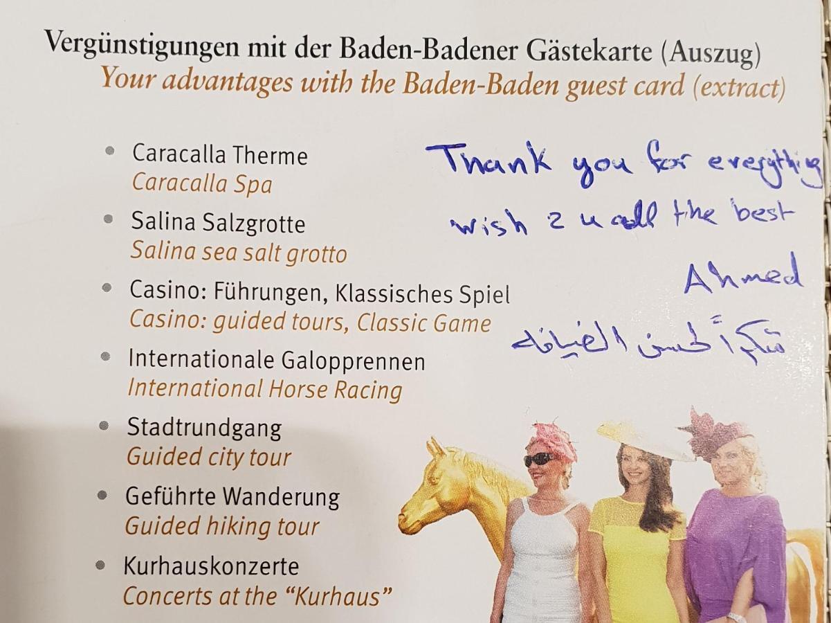 Family Suites & Parking Baden-Baden Eksteriør bilde